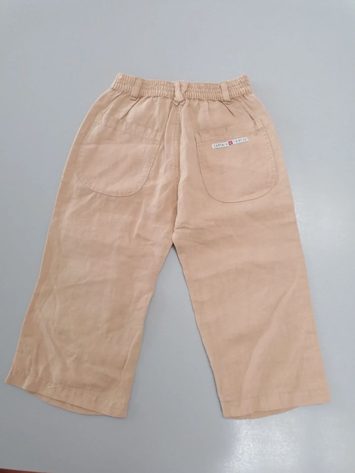 Bermudas en lin Captain Tortue 8ans 128cm - photo numéro 3