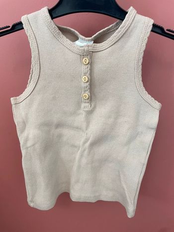 Débardeur coton bio H&M 74cm