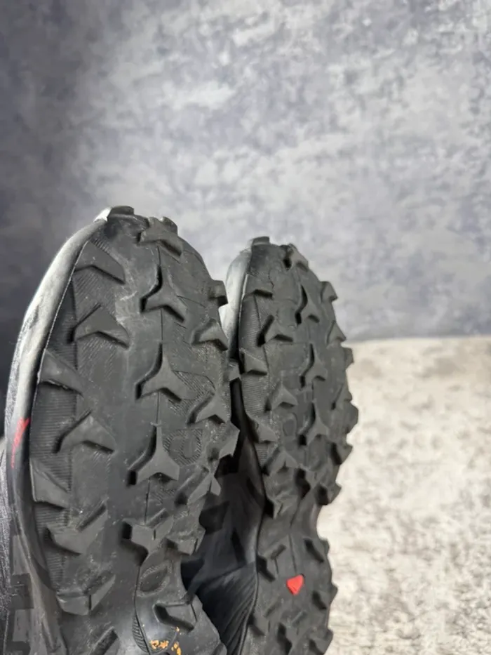 Salomon SpeedCross 6 - Trekking Shoes - Triple Black - photo numéro 10