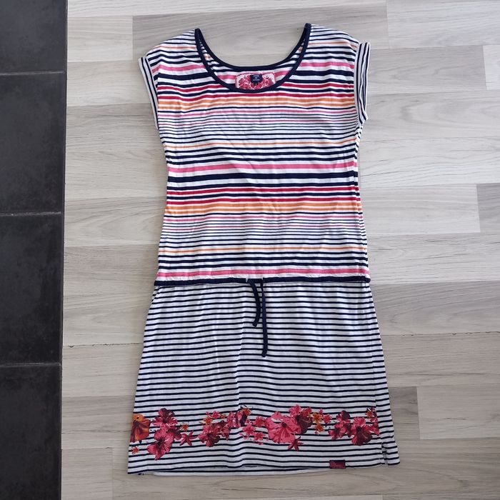 Ensemble chemisier + robe imprimé Terre de Marins taille M - photo numéro 6