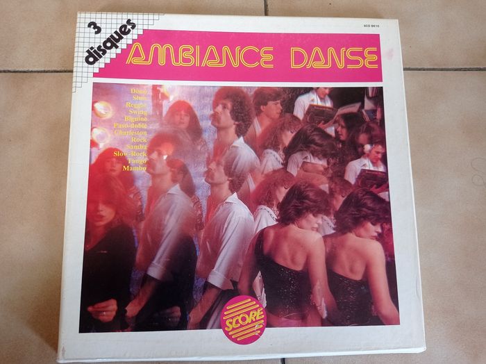 Coffret de 3 Vinyles "Ambiance Danse"