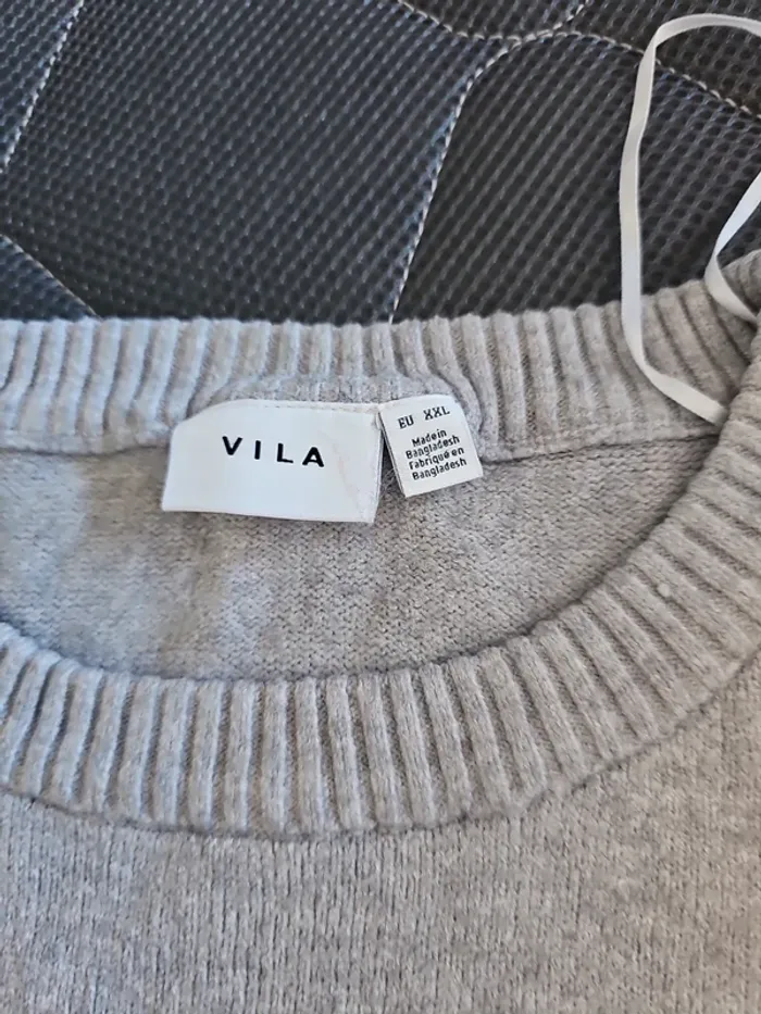 Pull gris t44 - photo numéro 2