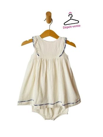 Ensemble robe d’été + bloomer - Bout'chou 6 mois (67cm)