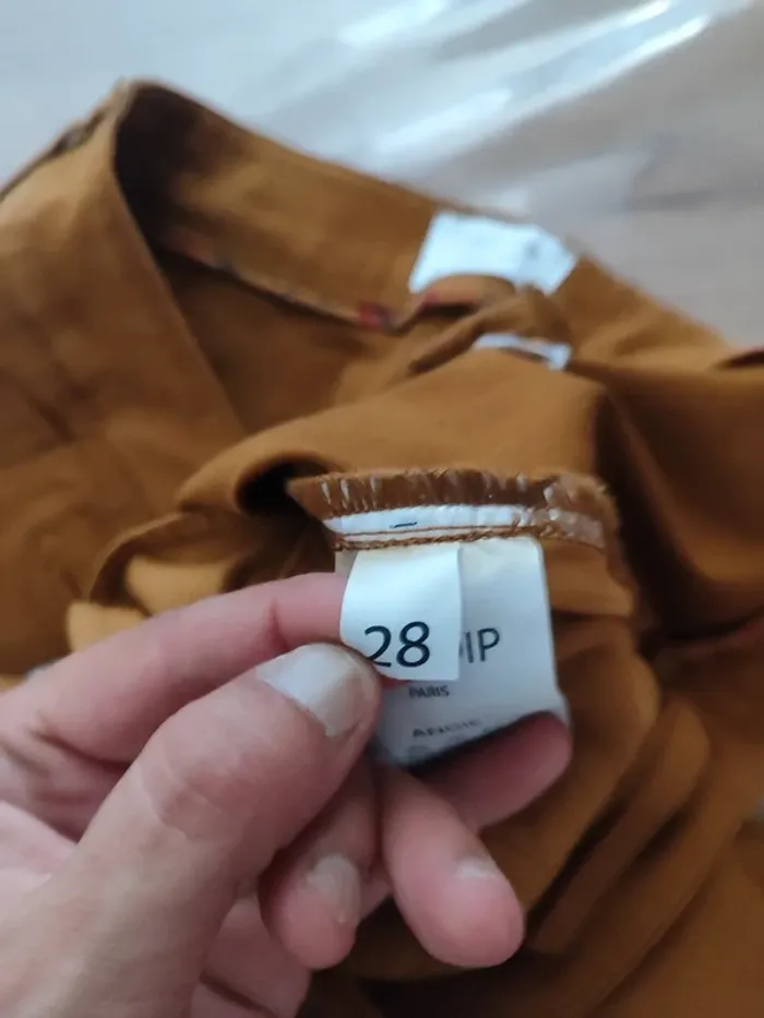 Pantalon droit Lab dip – S – Moutarde – État : Excellent - photo numéro 4