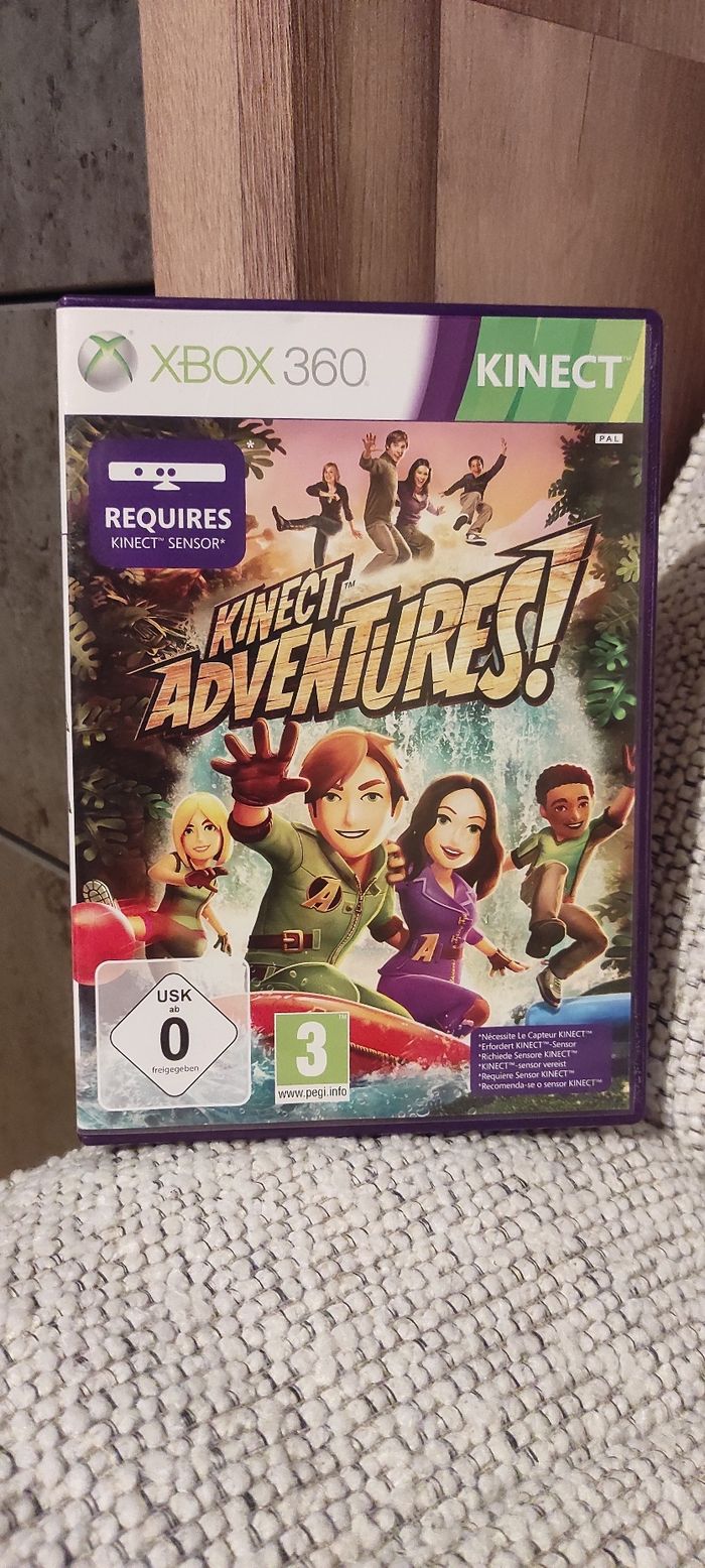Jeu Xbox 360 kinect adventures