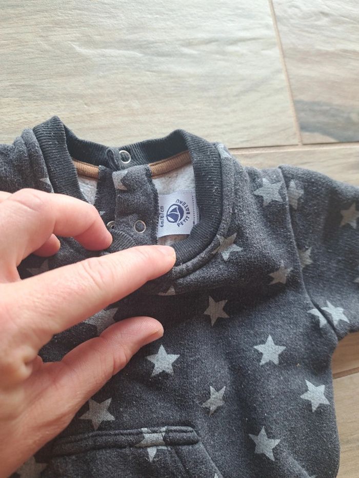 Combinaison Petit Bateau 6 mois - photo numéro 2
