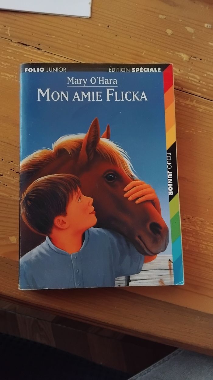 Livre le poney rouge et mon amie flicka - photo numéro 3