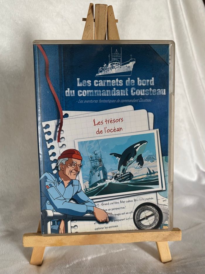 📀 DVD Les Carnets de bord du Commandant Cousteau – Les trésors de l'océan - photo numéro 1
