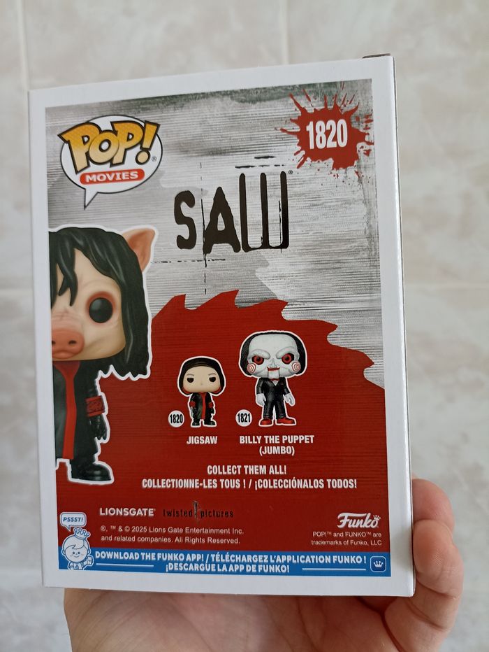 Funko pop jigsaw 1820 chase - photo numéro 3