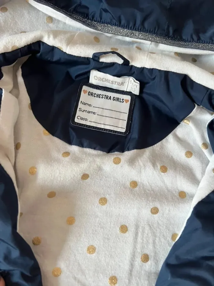 Veste coupe vent orchestra marine 5 ans - photo numéro 6