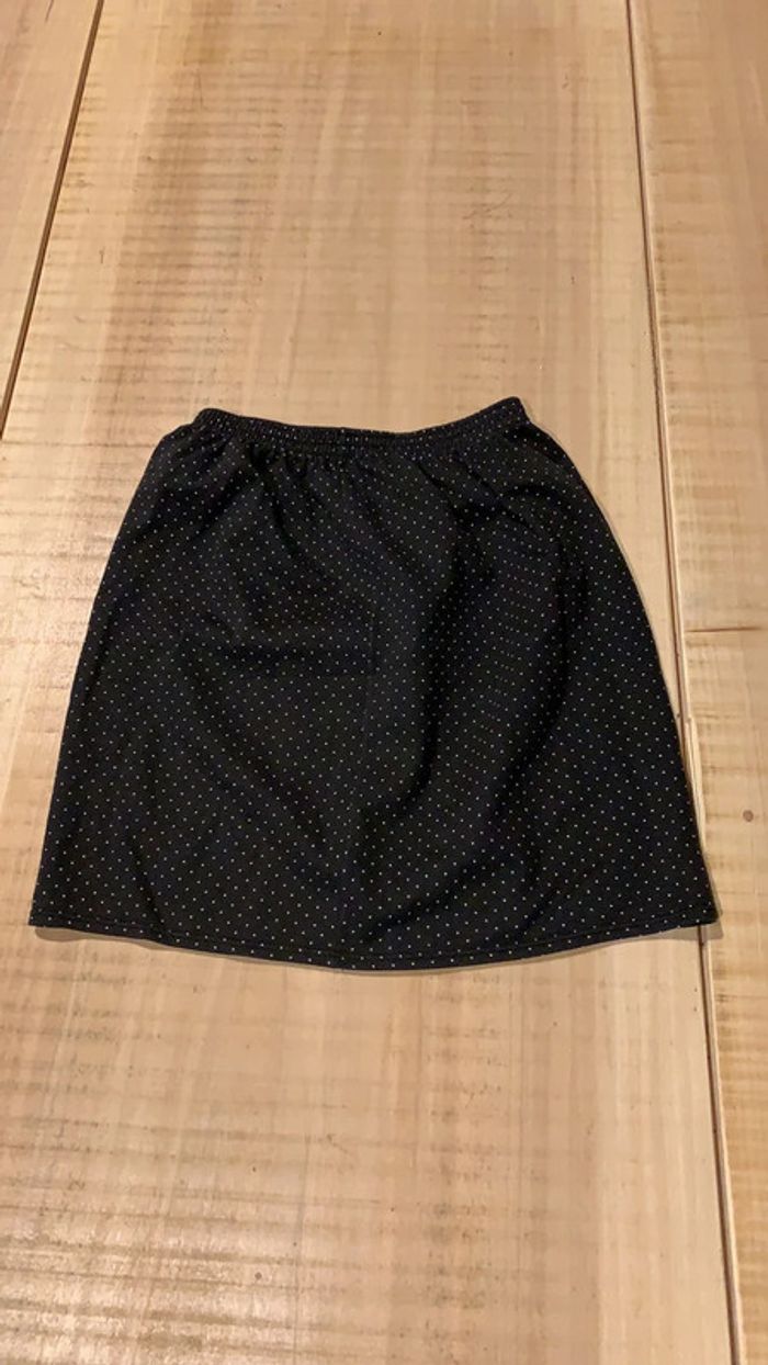 Jupe épaisse noir à petit pois GLIF 42/44 très bon état