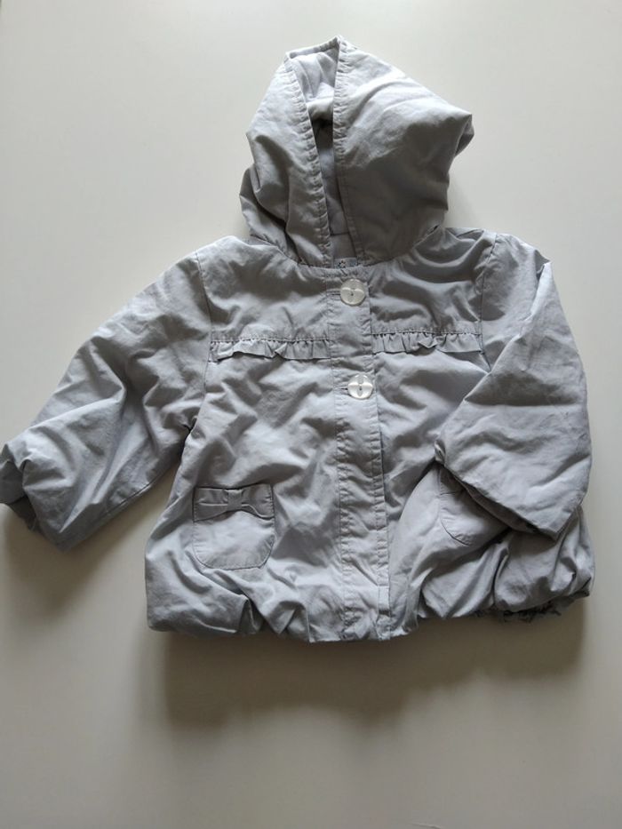 manteau été légèrement doublé fille 9 mois kitchoun