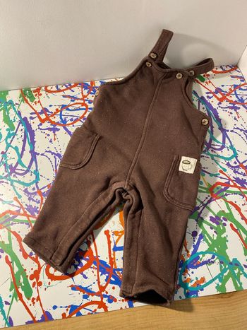 Salopette hiver marron Kiabi