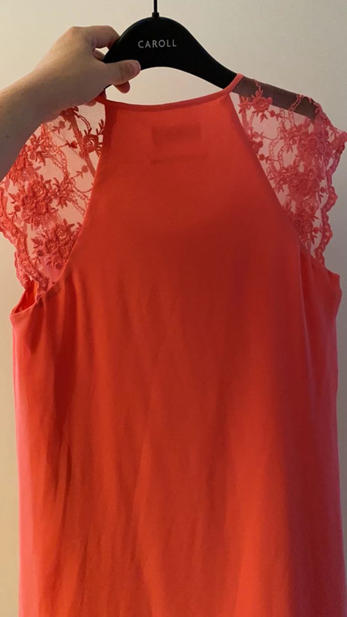 Robe élégante naf naf dentelle s - photo numéro 9