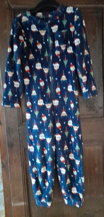 Pyjama combi Noël 8 ans tqf