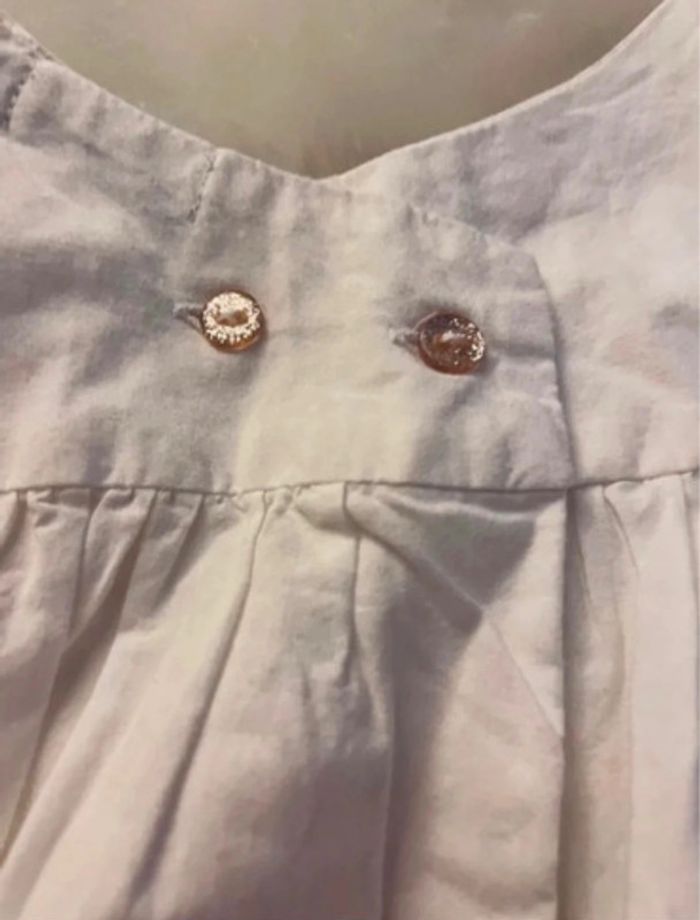 Robe bohème dentelle avec chapeau été neuf étiquette - photo numéro 3