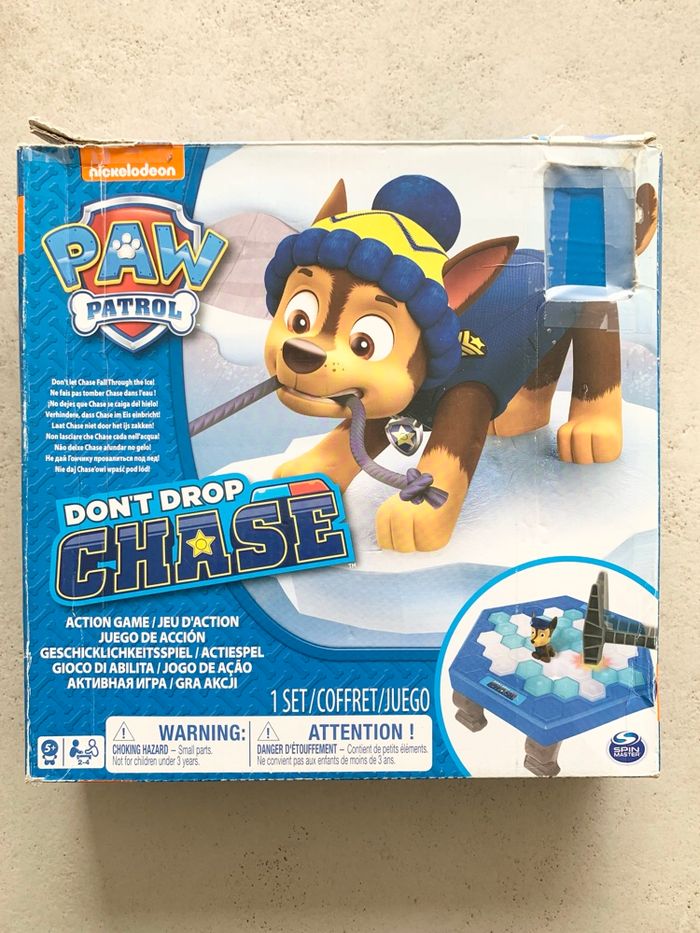 Jeu pat patrouille / paw patrol - don’t drop chase blocs de glace