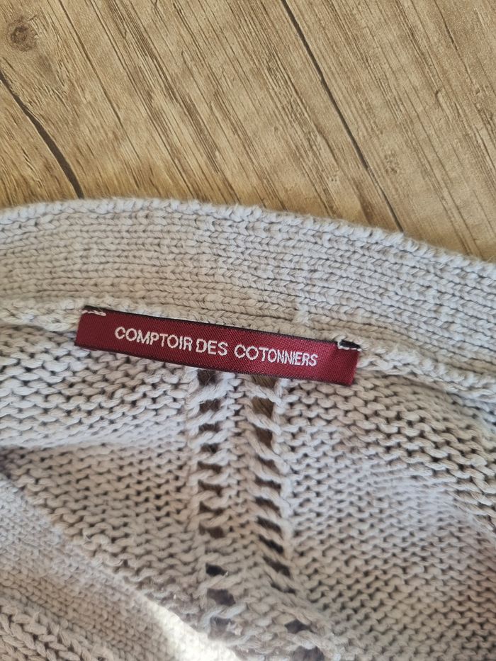 Cardigan gris comptoir des cotonniers - photo numéro 10
