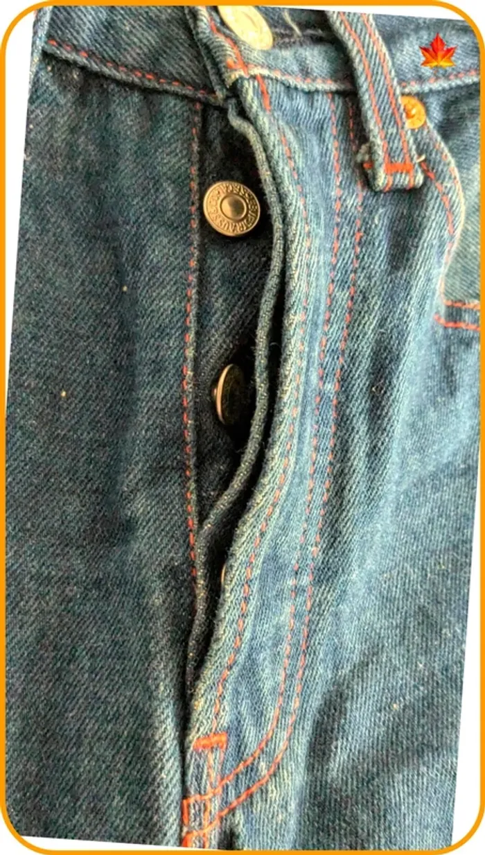 Jeans Levi's 501 homme 36 vintage - photo numéro 3