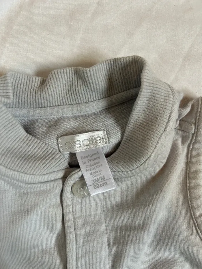 Veste sans manche bébé - photo numéro 2