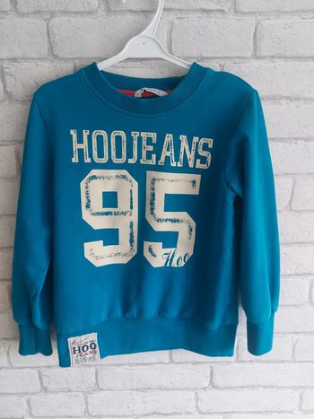 Sweat Hoo Jeans taille 6/ 7 ans (120 cm)