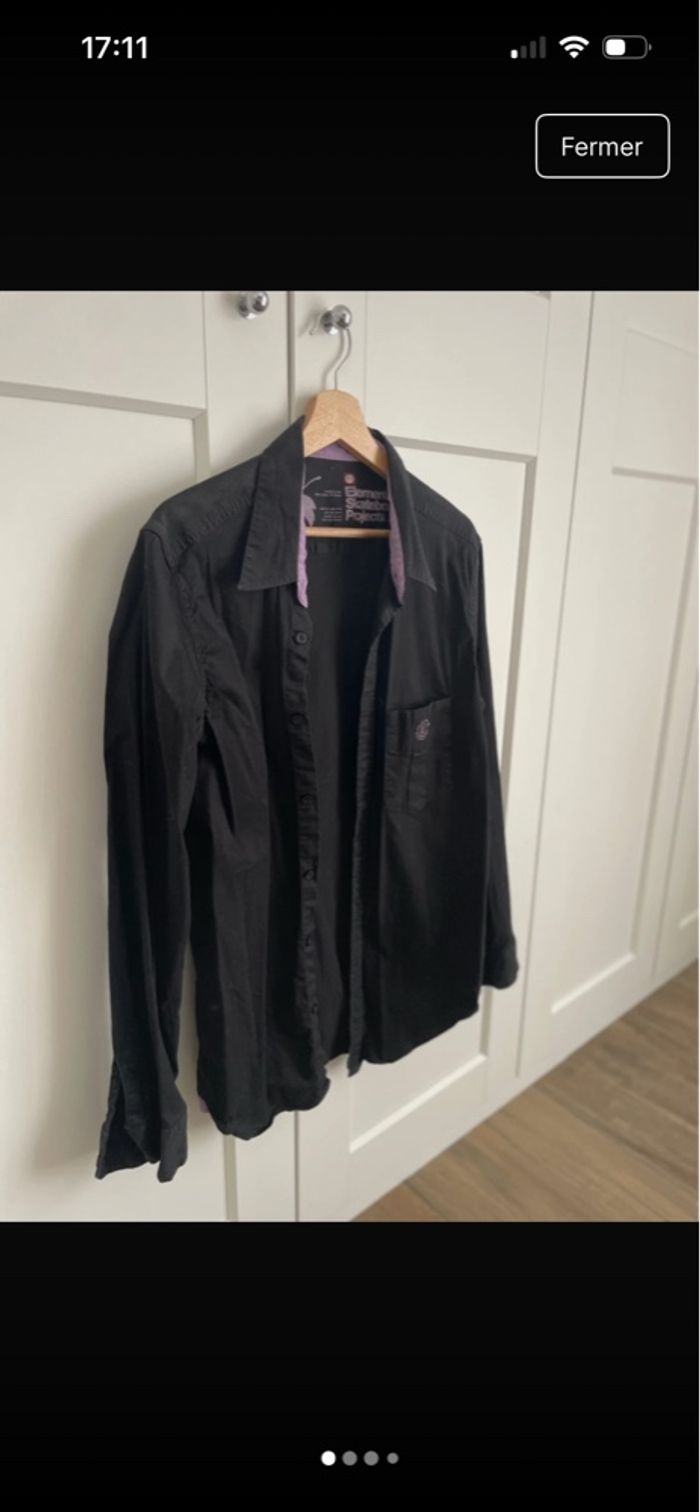 Chemise noir Element L