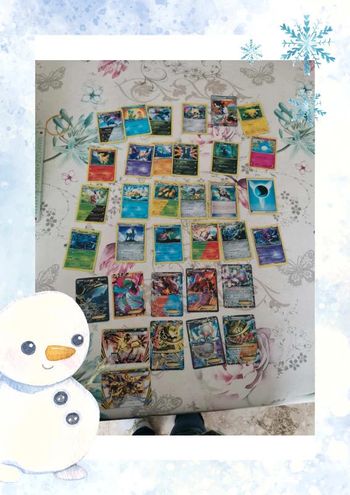 Lot de cartes pokemon espagnol