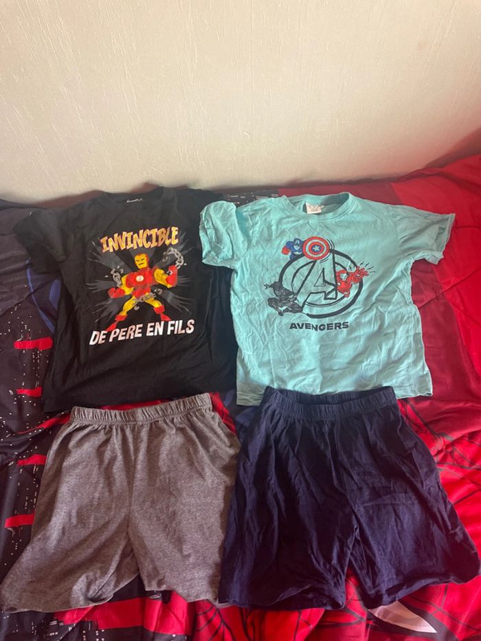 Lot de deux pyjama Marvel