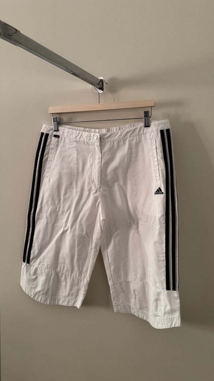 Bermuda Blanc Adidas taille 40/42