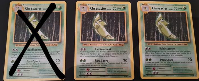 Carte pokémon Chrysacier 4/108