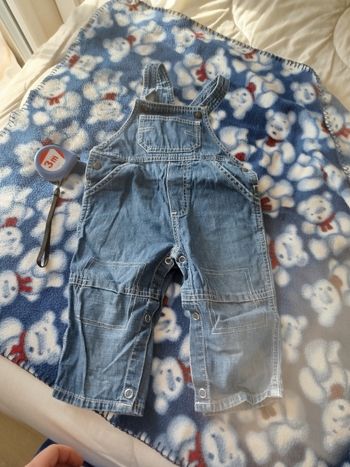 Salopette enfant aubisous 12 mois