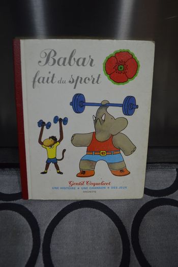 Livre Babar fait du sport