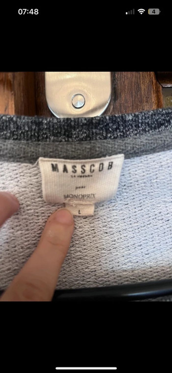 Pull Masscob taille L - photo numéro 4