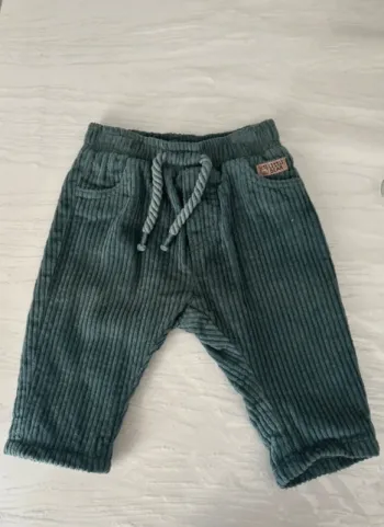 Pantalon style velours