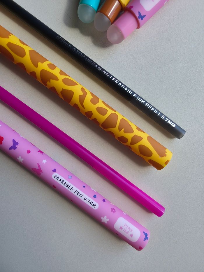 Lot de 3 stylos animaux kawaii type legami - photo numéro 8