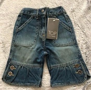 Jean a bases arrondies