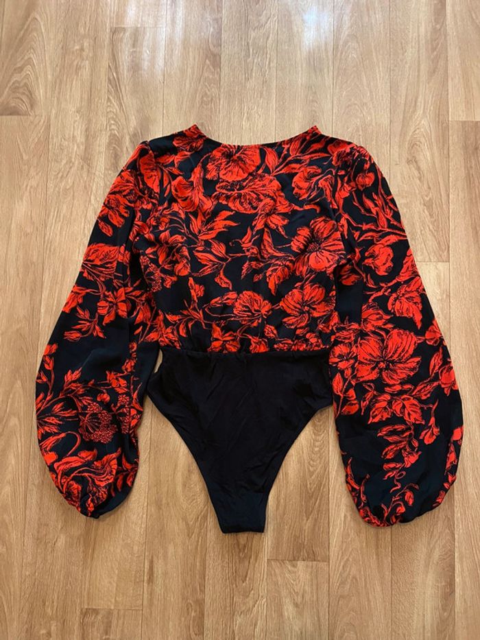 Body imprimé floral femme 36 - photo numéro 2