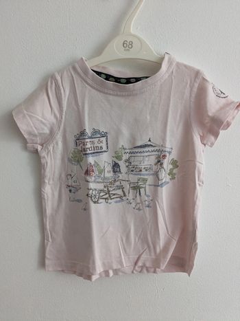 T-shirt parcs et jardins 24 mois sergent major
