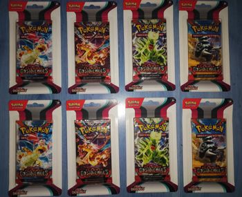 Art set flammes obsidiennes EV03 pokémon
