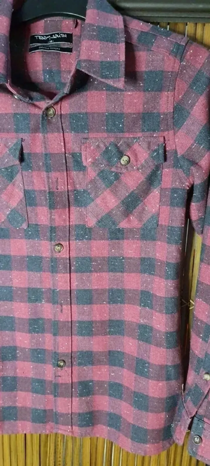 Chemise à carreaux garçon "Teddy Smith" 10 ans - photo numéro 3