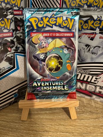 Booster Pokémon Aventures Ensemble rescellé