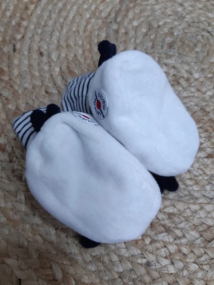 Paire de chaussons Terre de marins 3/6 mois - photo numéro 4