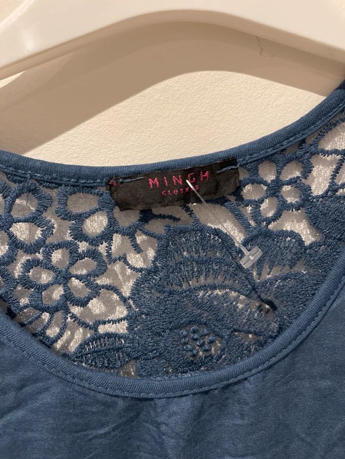 Blouse fluide bleu mingh xxl - photo numéro 2