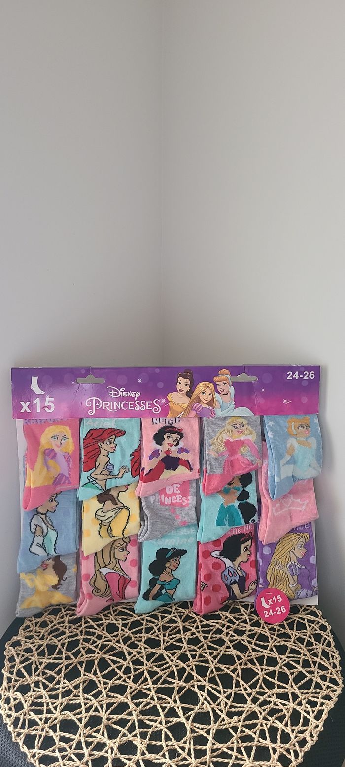 Chaussettes Pack Fille PRINCESSES DISNEY