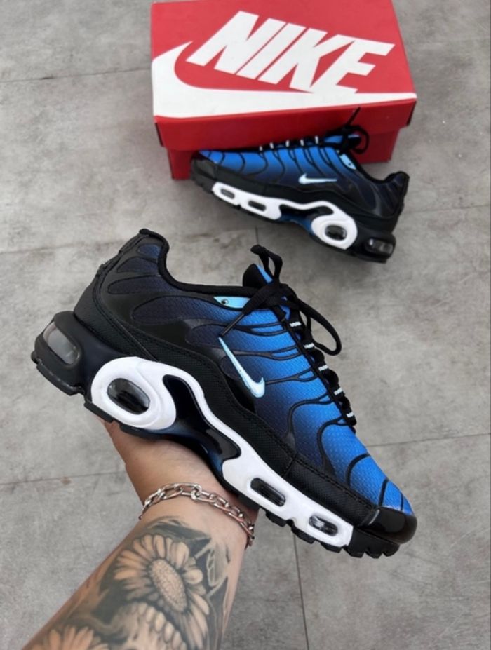 Nike tn aquarius blue bleu noir 44 - photo numéro 4