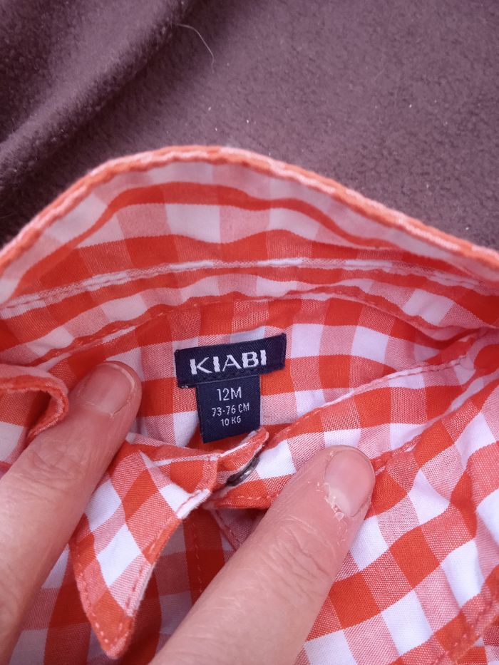 Chemisette à carreaux - photo numéro 3