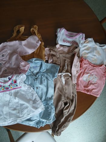 Lot vêtements été fille 18 mois