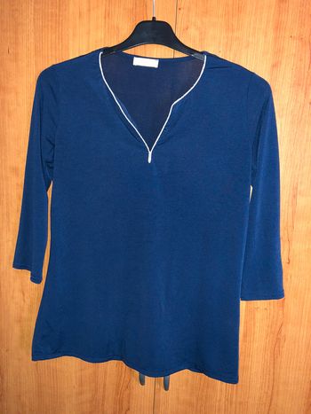 Blouse bleu