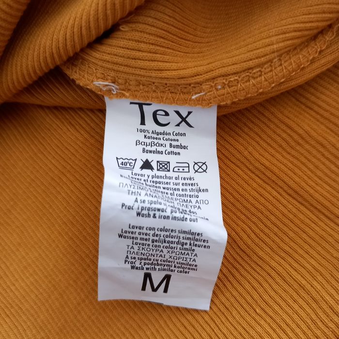 Chemisier femme à manches longues moutarde taille M Tex Woman - photo numéro 6