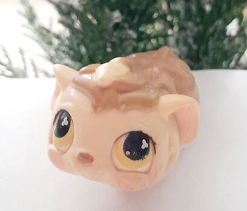 Figurine Littlest Pet Shop Cochon d'Inde beige
